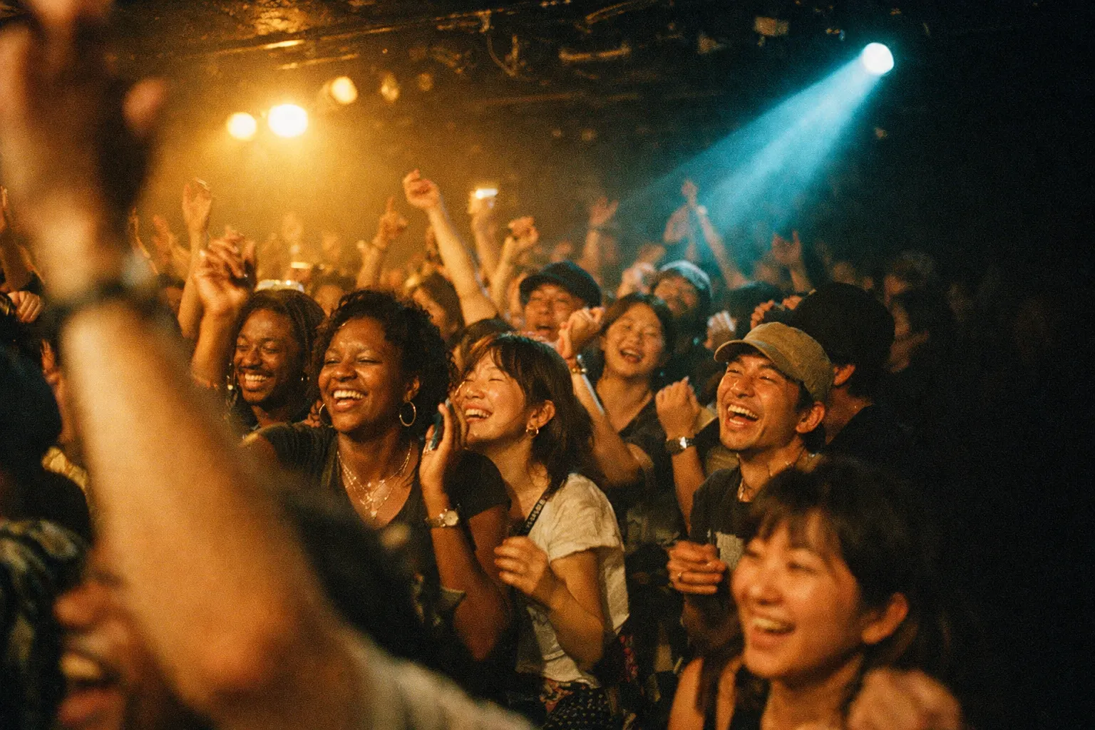 Amistades live event production in Japan